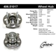Purchase Top-Quality Rear Hub Assembly by CENTRIC PARTS - 406.51017 pa1