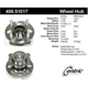 Purchase Top-Quality Rear Hub Assembly by CENTRIC PARTS - 406.51017 pa2