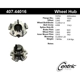 Purchase Top-Quality Rear Hub Assembly by CENTRIC PARTS - 407.44016 pa1