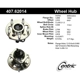 Purchase Top-Quality Rear Hub Assembly by CENTRIC PARTS - 407.62014 pa1