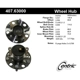 Purchase Top-Quality Rear Hub Assembly by CENTRIC PARTS - 407.63000 pa1