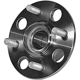 Purchase Top-Quality GSP NORTH AMERICA - 363174 - Wheel Bearing and Hub Assembly - Rear pa1