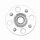 Purchase Top-Quality GSP NORTH AMERICA - 363174 - Wheel Bearing and Hub Assembly - Rear pa4