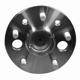 Purchase Top-Quality GSP NORTH AMERICA - 693207 - Wheel Bearing and Hub Assembly - Rear pa4