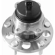 Purchase Top-Quality GSP NORTH AMERICA - 753495 - Wheel Bearing and Hub Assembly - Rear pa2