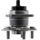 Purchase Top-Quality Rear Hub Assembly by MEVOTECH - H512403HW pa3
