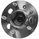Purchase Top-Quality QUALITY-BUILT - WH512003 - Rear Driver Side Wheel Bearing and Hub Assembly pa3