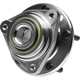 Purchase Top-Quality QUALITY-BUILT - WH513013 - Rear Hub Assembly pa3