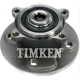 Purchase Top-Quality Rear Hub Assembly by TIMKEN - HA590161 pa1