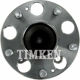 Purchase Top-Quality Rear Hub Assembly by TIMKEN - HA590202 pa2