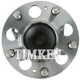 Purchase Top-Quality Rear Hub Assembly by TIMKEN - HA590455 pa2