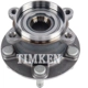 Purchase Top-Quality Rear Hub Assembly by TIMKEN - HA590656 pa1