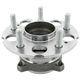 Purchase Top-Quality WJB - WA512448 - Rear Passenger Side Wheel Bearing and Hub Assembly pa8