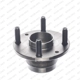 Purchase Top-Quality Rear Hub Assembly by WORLDPARTS - WBR930043 pa5