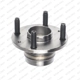Purchase Top-Quality Rear Hub Assembly by WORLDPARTS - WBR930117 pa5