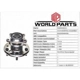 Purchase Top-Quality Rear Hub Assembly by WORLDPARTS - WBR930232 pa4