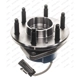 Purchase Top-Quality Rear Hub Assembly by WORLDPARTS - WBR930368 pa3