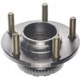Purchase Top-Quality Rear Hub Assembly by WORLDPARTS - WBR930398 pa1