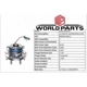 Purchase Top-Quality Rear Hub Assembly by WORLDPARTS - WBR930458U pa7