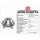 Purchase Top-Quality Rear Hub Assembly by WORLDPARTS - WBR930692 pa4