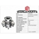 Purchase Top-Quality WORLDPARTS - WBR930717 - Rear Hub Assembly pa4
