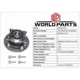 Purchase Top-Quality WORLDPARTS - WBR930763 - Rear Hub Assembly pa4