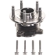 Purchase Top-Quality WORLDPARTS - WBR930810 - Rear Hub Assembly pa4
