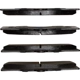 Purchase Top-Quality DYNAMIC FRICTION COMPANY - 4000-0008-00 - Rear Hybrid Pads pa2