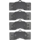 Purchase Top-Quality DYNAMIC FRICTION COMPANY - 4000-0008-00 - Rear Hybrid Pads pa3