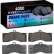 Purchase Top-Quality DYNAMIC FRICTION COMPANY - 4000-0008-00 - Rear Hybrid Pads pa5