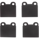 Purchase Top-Quality DYNAMIC FRICTION COMPANY - 4000-0030-00 - Rear Hybrid Pads pa1