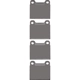 Purchase Top-Quality DYNAMIC FRICTION COMPANY - 4000-0031-00 - Rear Hybrid Pads pa3