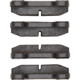 Purchase Top-Quality DYNAMIC FRICTION COMPANY - 4000-0031-00 - Rear Hybrid Pads pa4
