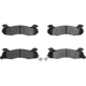 Purchase Top-Quality DYNAMIC FRICTION COMPANY - 4000-0204-00 - Rear Hybrid Pads pa1