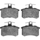 Purchase Top-Quality DYNAMIC FRICTION COMPANY - 4000-0228-00 - Rear Hybrid Pads pa1