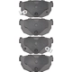 Purchase Top-Quality DYNAMIC FRICTION COMPANY - 4000-0272-00 - Rear Hybrid Pads pa3