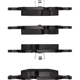 Purchase Top-Quality DYNAMIC FRICTION COMPANY - 4000-0279-00 - Rear Hybrid Pads pa2