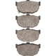 Purchase Top-Quality DYNAMIC FRICTION COMPANY - 4000-0323-00 - Rear Hybrid Pads pa2