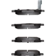 Purchase Top-Quality DYNAMIC FRICTION COMPANY - 4000-0374-00 - Rear Hybrid Pads pa2