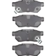 Purchase Top-Quality DYNAMIC FRICTION COMPANY - 4000-0374-00 - Rear Hybrid Pads pa3