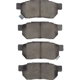 Purchase Top-Quality DYNAMIC FRICTION COMPANY - 4000-0374-00 - Rear Hybrid Pads pa4
