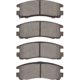 Purchase Top-Quality DYNAMIC FRICTION COMPANY - 4000-0383-00 - Rear Hybrid Pads pa2