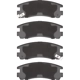 Purchase Top-Quality DYNAMIC FRICTION COMPANY - 4000-0383-00 - Rear Hybrid Pads pa3