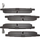 Purchase Top-Quality DYNAMIC FRICTION COMPANY - 4000-0383-00 - Rear Hybrid Pads pa4