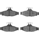 Purchase Top-Quality DYNAMIC FRICTION COMPANY - 4000-0413-00 - Rear Hybrid Pads pa1