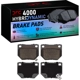 Purchase Top-Quality DYNAMIC FRICTION COMPANY - 4000-0461-00 - Rear Hybrid Pads pa5