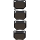 Purchase Top-Quality DYNAMIC FRICTION COMPANY - 4000-0461-10 - Rear Hybrid Pads pa2