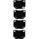 Purchase Top-Quality DYNAMIC FRICTION COMPANY - 4000-0461-10 - Rear Hybrid Pads pa3