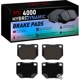 Purchase Top-Quality DYNAMIC FRICTION COMPANY - 4000-0461-10 - Rear Hybrid Pads pa5