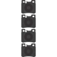 Purchase Top-Quality DYNAMIC FRICTION COMPANY - 4000-0495-00 - Rear Hybrid Pads pa2